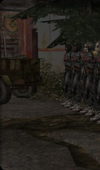 Сходка игроков на плацу