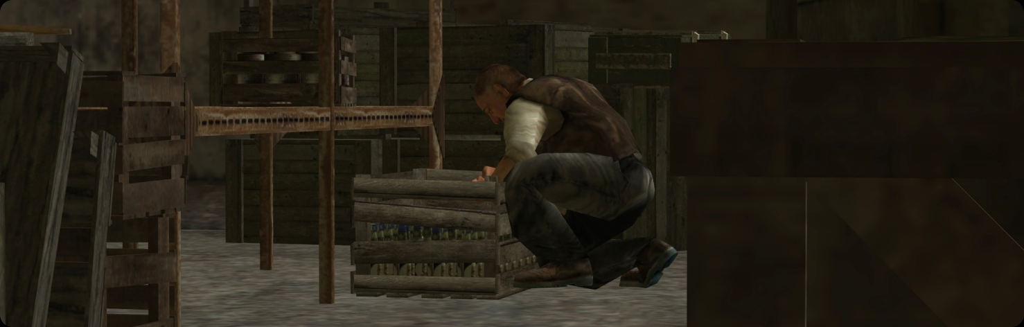 Сидорович ищет в ящике